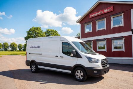 skåpbil Ford från Långdahls